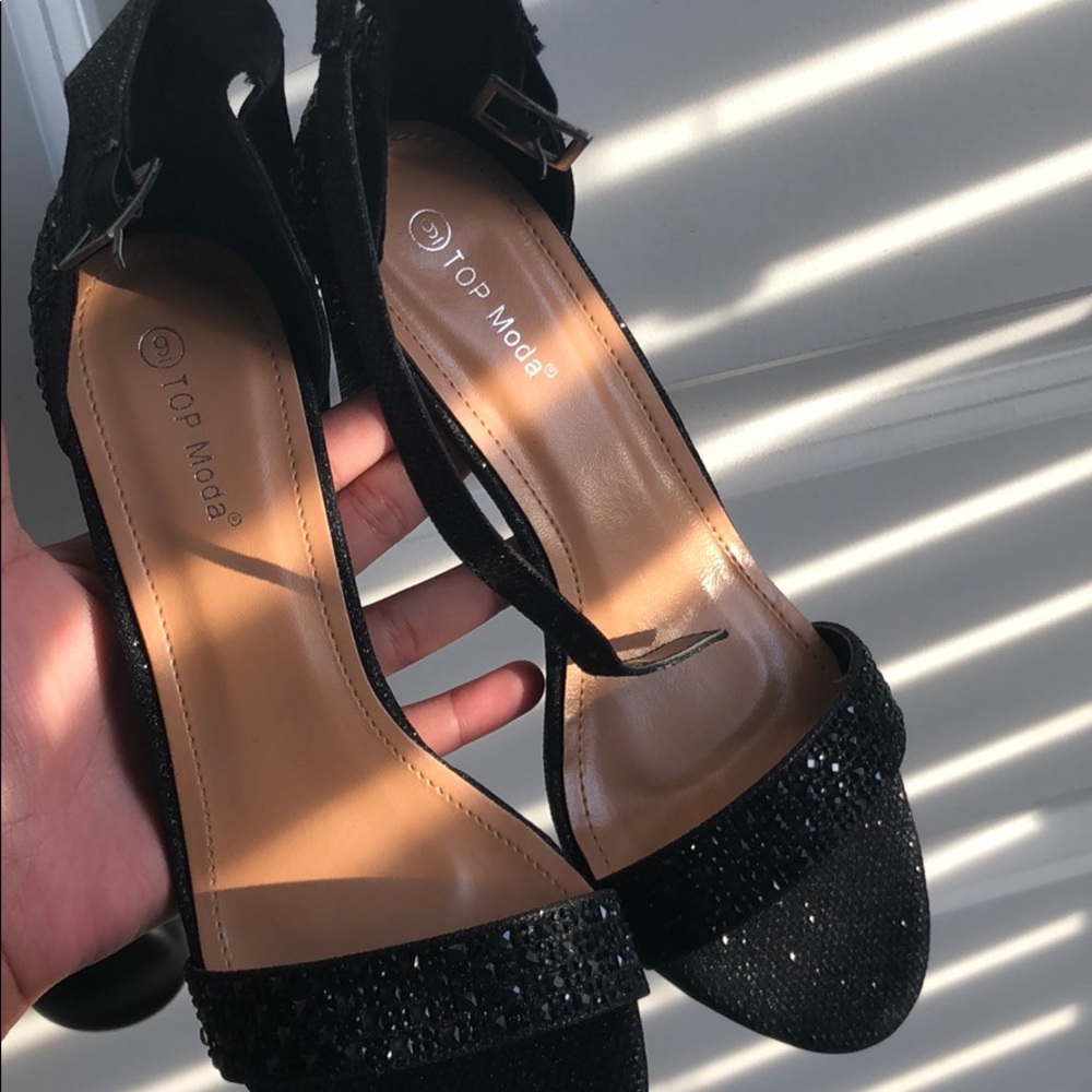 Black heels